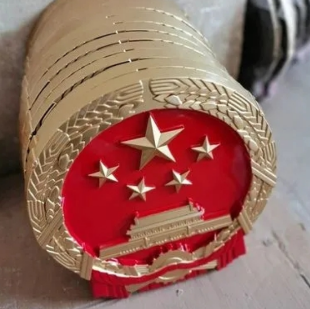 大型定制國徽安裝方案